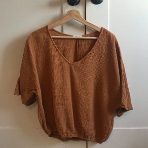 Suunday Gauze Dolman Top